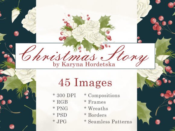 Christmas Story Collection: A Professional Review of Hand-Drawn Watercolor Assets