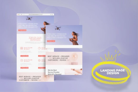 Creative Email Marketing Landing Page: Where Design Meets Conversion