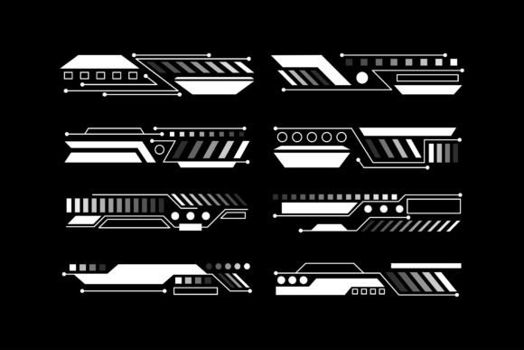 Futuristic Hud Cyber Element Interface