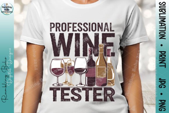 Professional Wine Tester Funny T-shirt: A Guide to Humorous Apparel for Enthusiasts and Creators