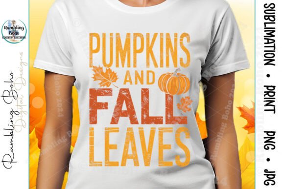 Pumpkins and Fall Leaves Distressed Tee: A Practical Guide for Creators