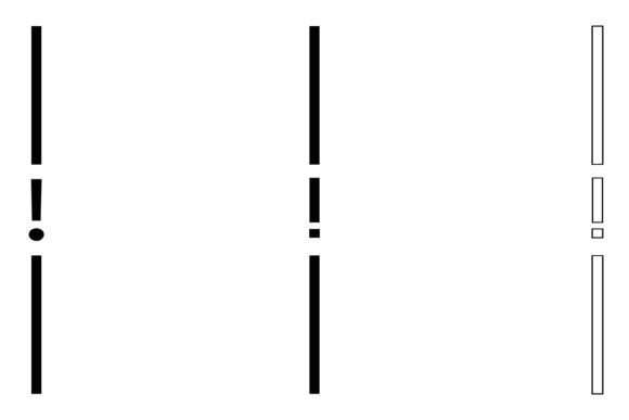 Vertical Divider Exclamation Mark: A Design Evaluation
